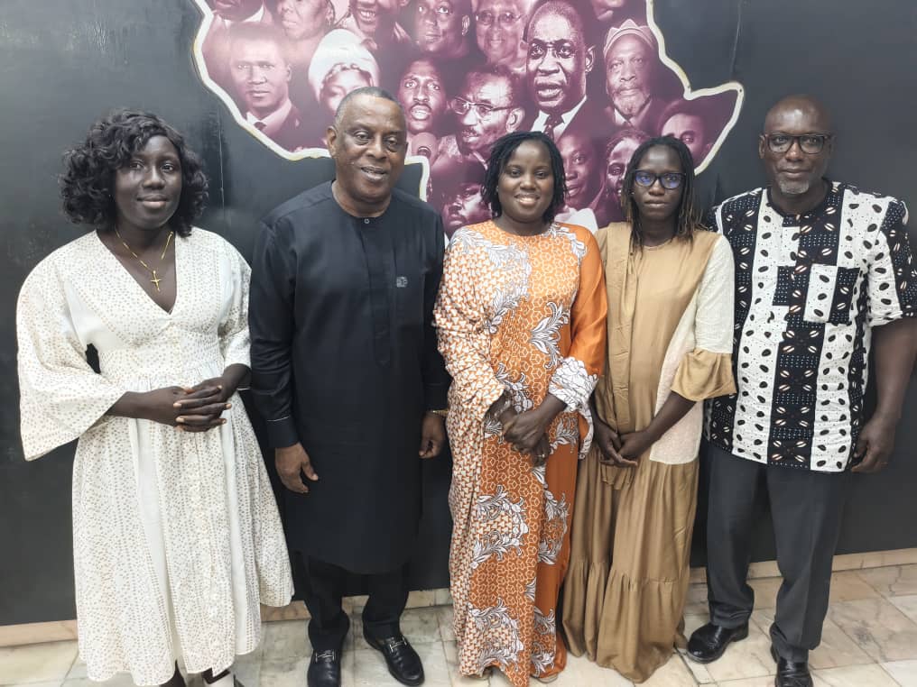 Rencontre entre WANEP Sénégal et Dr Cheikh Tidiane GADIO